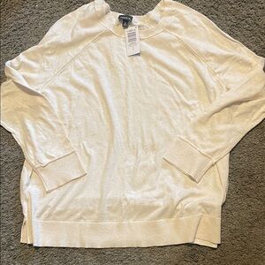 Torrid oatmeal Crew Neck Sweater